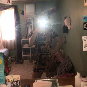 Misguided leopard print dress